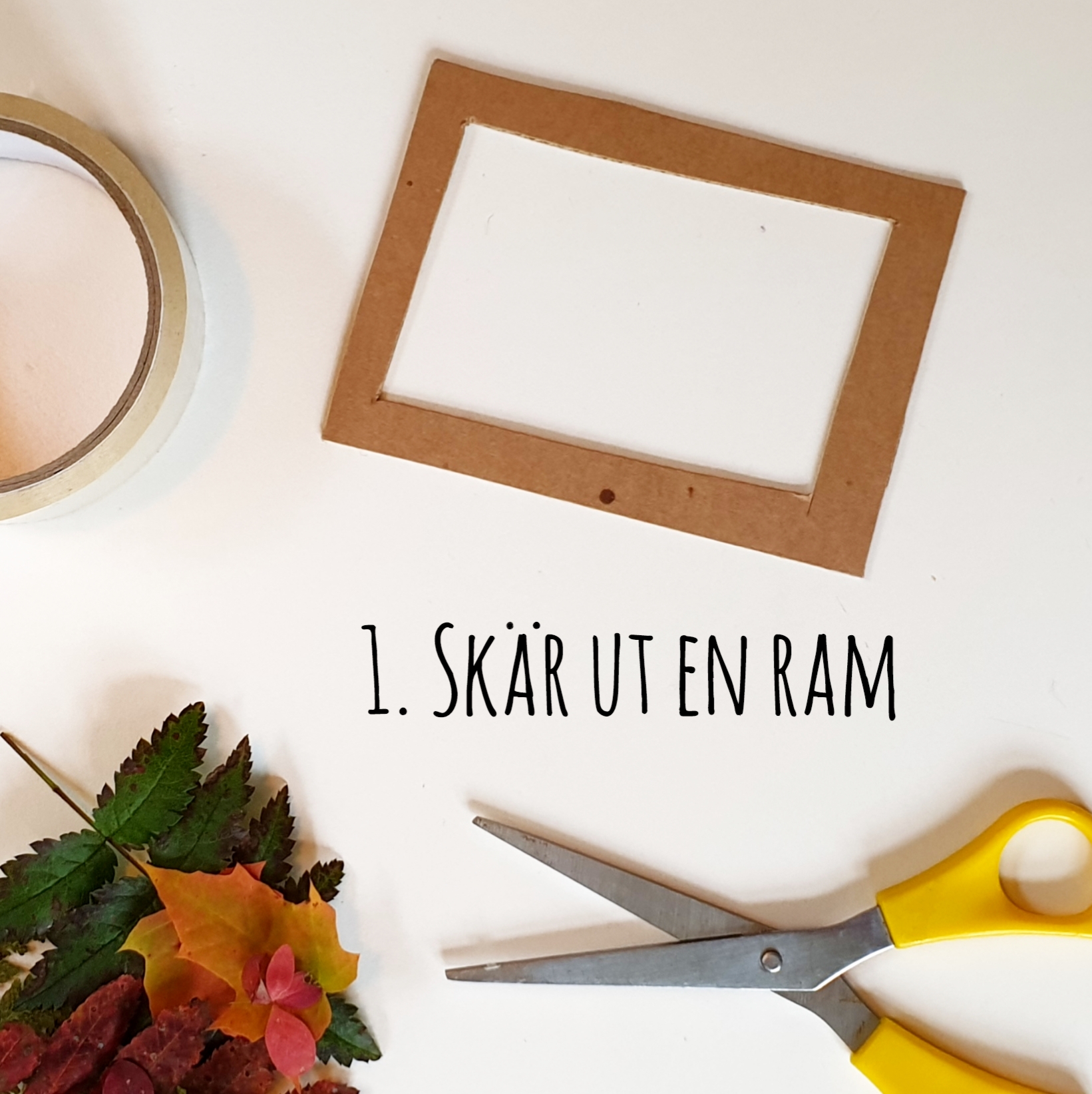 Ljusfångare av höstlöv :: Pysselmorgon